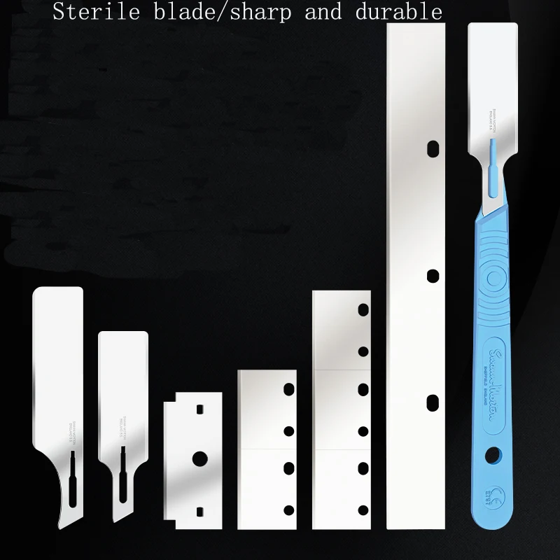 Swann-Morton Craft Knife Stainless steel manual sterile blade circuit board trimming knife Carving knife Paper carving knife
Swann-Morton Craft Knife Stainless steel manual sterile blade circuit board trimming knife Carving knife Paper carving knife