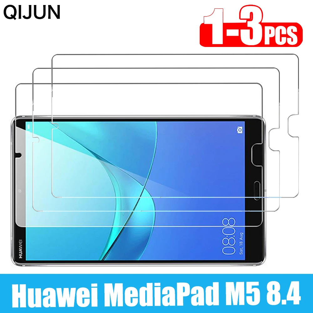 

Tempered Glass for Huawei Mediapad M5 SHT-W09 SHT-AL09 Tablet Screen Protector Glass Film for Huawei M5 8.4" Glass Guard Cover