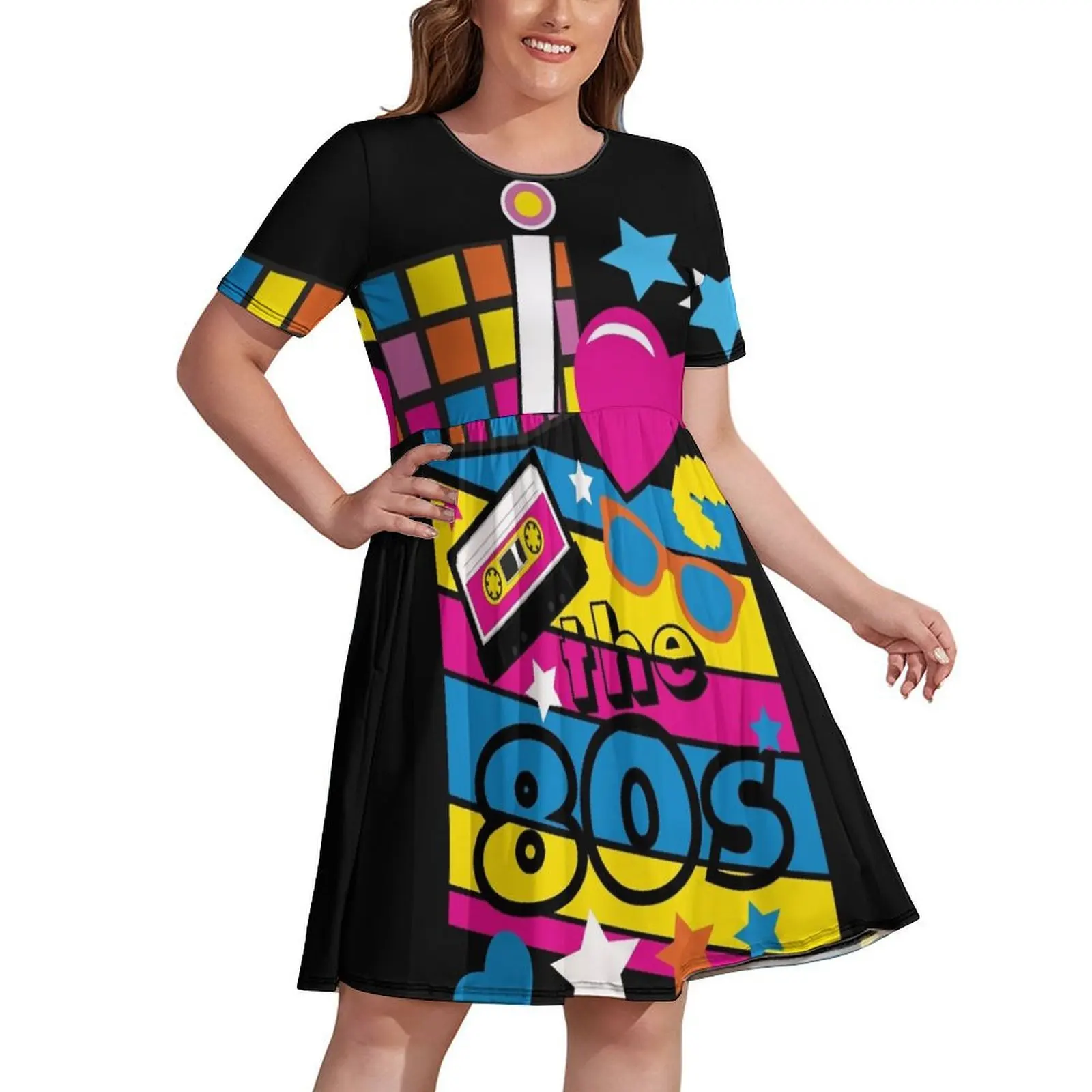 I love the 80s! Cool Neon Pop Culture Shirt & Gifts Dress chic and elegant evening dress luxury dress
I love the 80s! Cool Neon Pop Culture Shirt & Gifts Dress chic and elegant evening dress luxury dress