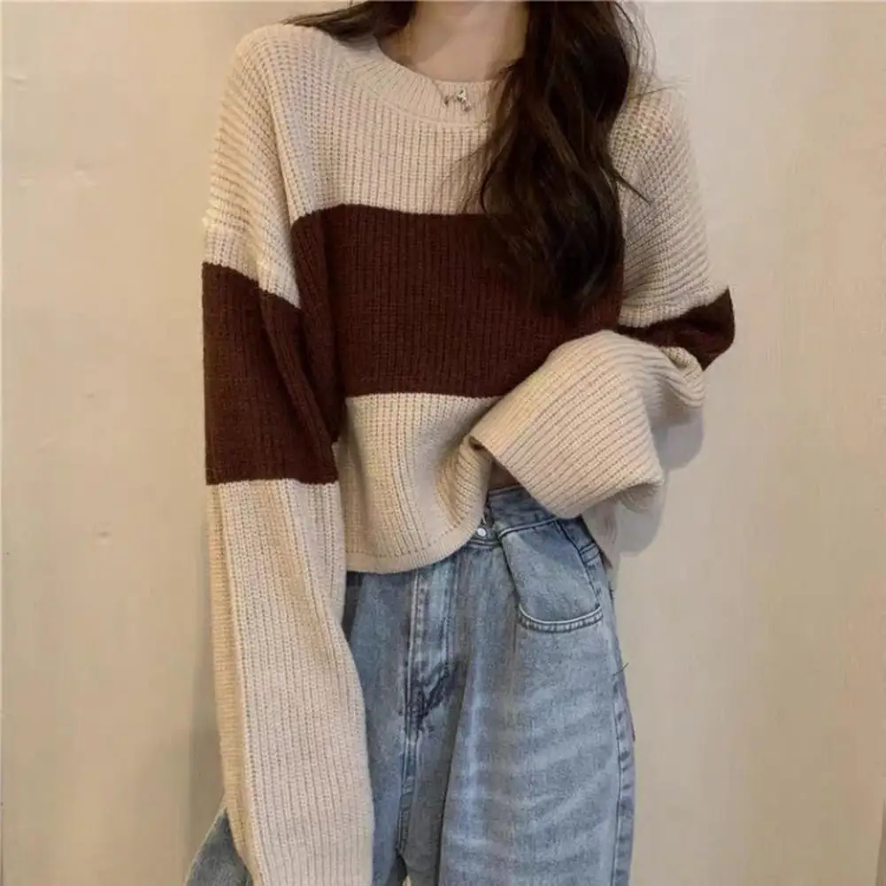 Women Loose Cut Sweater Cozy Colorblock Knit Sweaters for Women Warm Elastic Stylish Fall/winter Wardrobe Essentials Knitted
Women Loose Cut Sweater Cozy Colorblock Knit Sweaters for Women Warm Elastic Stylish Fall/winter Wardrobe Essentials Knitted