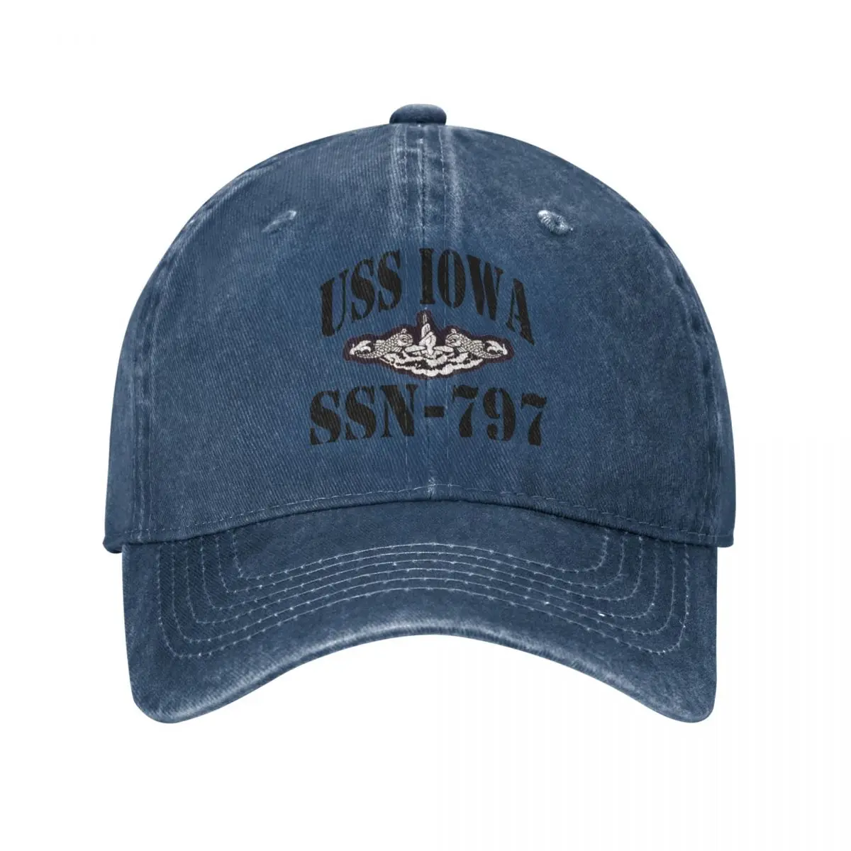 

USS IOWA (SSN-797) SHIP'S STORE Baseball Cap Gentleman Hat Caps Snapback Cap Golf Hat Women Men'S