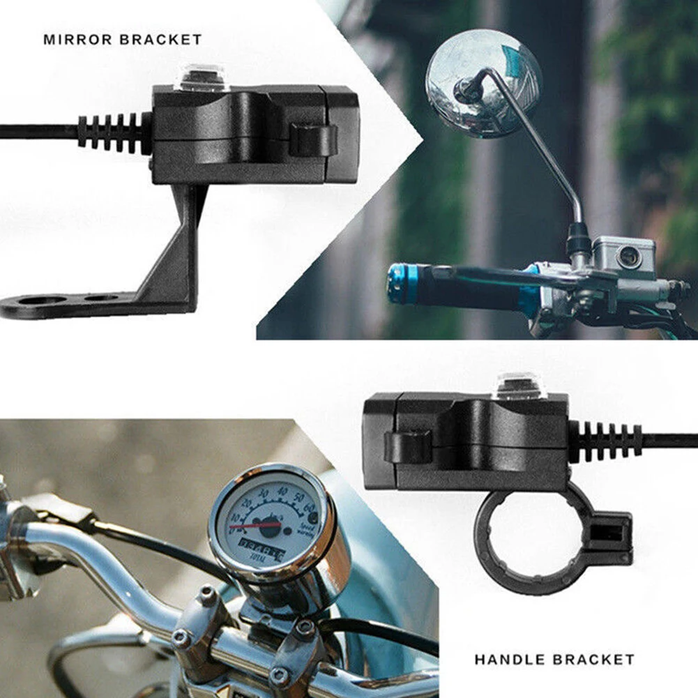 9-24V Dual USB Port Waterproof Motorcycle Motorbike Charger Power Adapter Socket For Phones Tablets GPS Motorcycle Accessories
9-24V Dual USB Port Waterproof Motorcycle Motorbike Charger Power Adapter Socket For Phones Tablets GPS Motorcycle Accessories