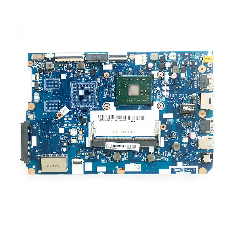 DG520 NM-B051 для Lenovo ideapad 110 Touch-15ACL материнская плата для ноутбука CPU:A6-7310(AMD) UMA FRU:5B20L72719 5B20L72714 100% ТЕСТ ОК
DG520 NM-B051 для Lenovo ideapad 110 Touch-15ACL материнская плата для ноутбука CPU:A6-7310(AMD) UMA FRU:5B20L72719 5B20L72714 100% ТЕСТ ОК