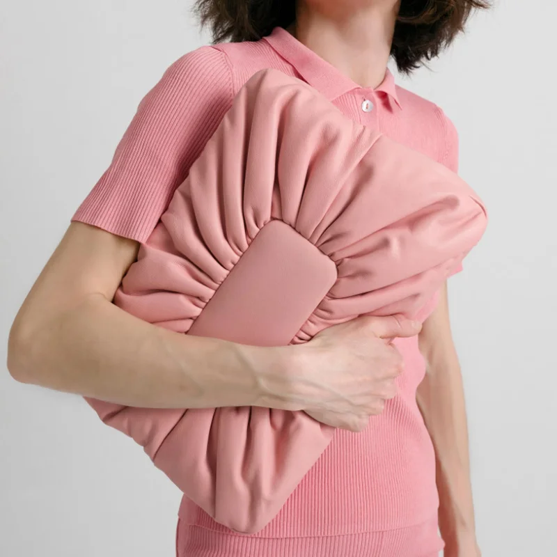 

Fashion Premium Pillow Bag Computer Oblique Straddle Postman Handheld Briefcase Large Shoulder Bags Women