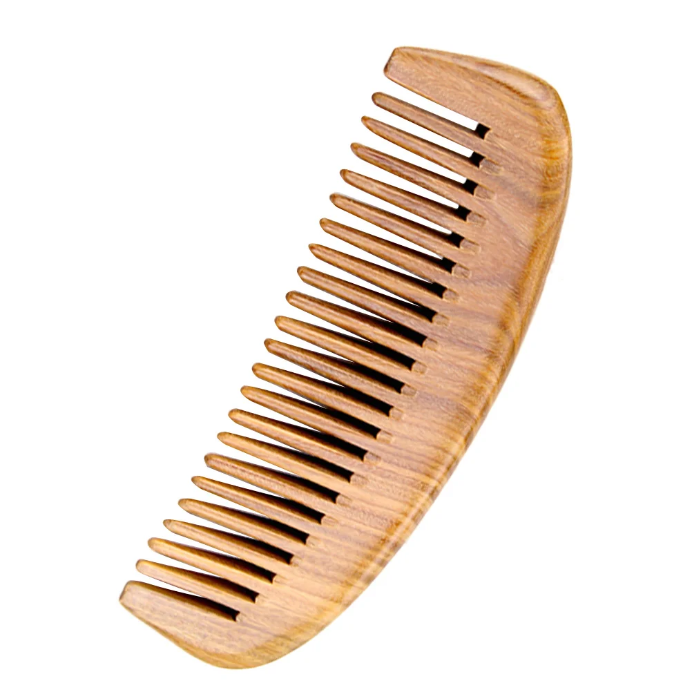 Green Sandalwood Comb Anti-static Wooden Hair Comb Detangling Natural Green Sandalwood Comb Hair Care Massage Hair Wooden Brush
Green Sandalwood Comb Anti-static Wooden Hair Comb Detangling Natural Green Sandalwood Comb Hair Care Massage Hair Wooden Brush