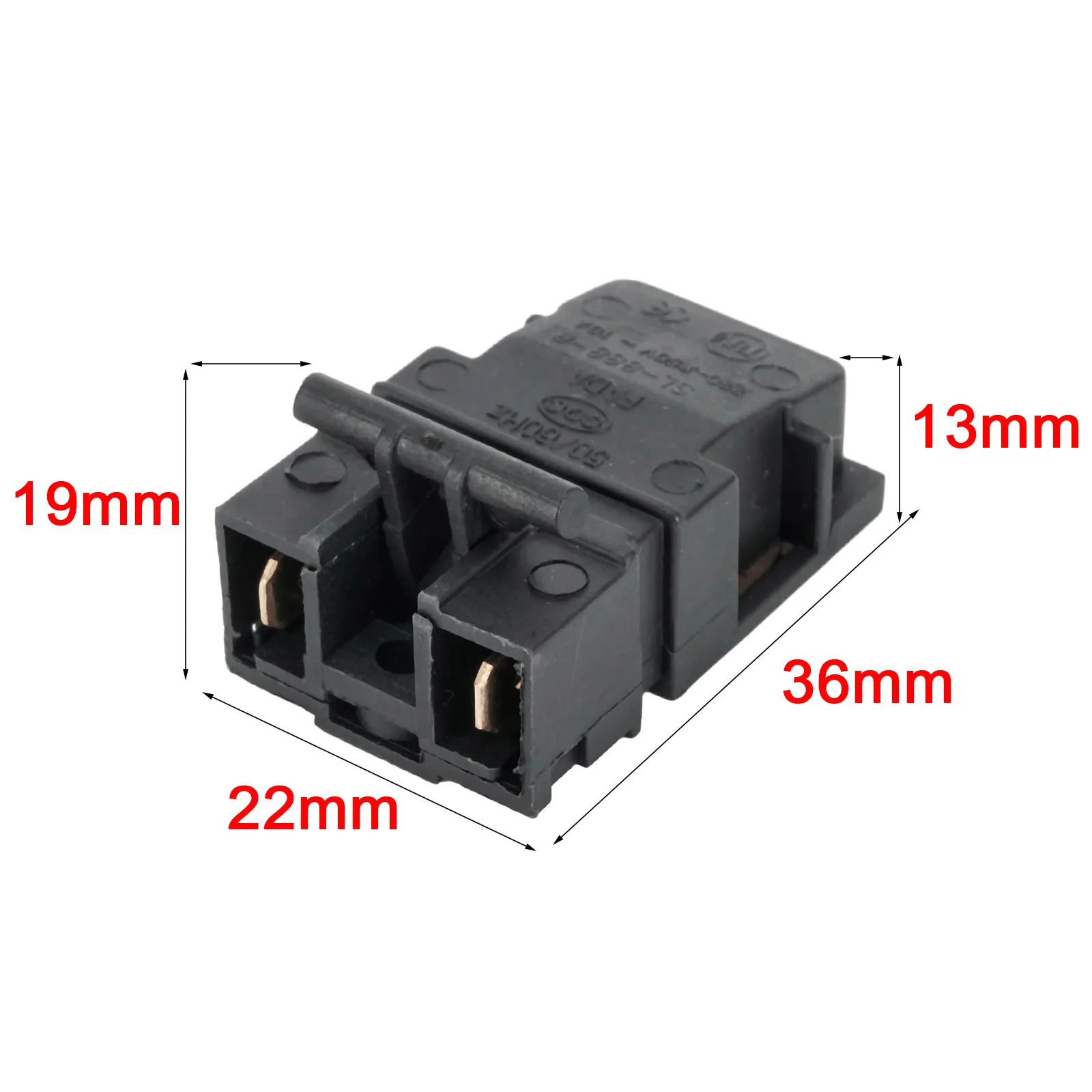 Thermostat Switch Button Switch Black Electric Kettle Parts Kitchen Plastic&Metal SL-888-B T125 100 Degrees Celsius
Thermostat Switch Button Switch Black Electric Kettle Parts Kitchen Plastic&Metal SL-888-B T125 100 Degrees Celsius