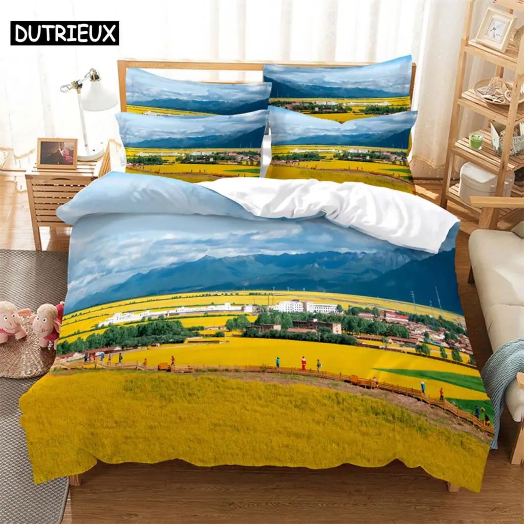 Grassland Fashion Bedding Set 2/3pcs 3D Digital Printing Duvet Cover Sets 1 Quilt Cover + 1/2 Pillowcases US/EU/AU Size
Grassland Fashion Bedding Set 2/3pcs 3D Digital Printing Duvet Cover Sets 1 Quilt Cover + 1/2 Pillowcases US/EU/AU Size