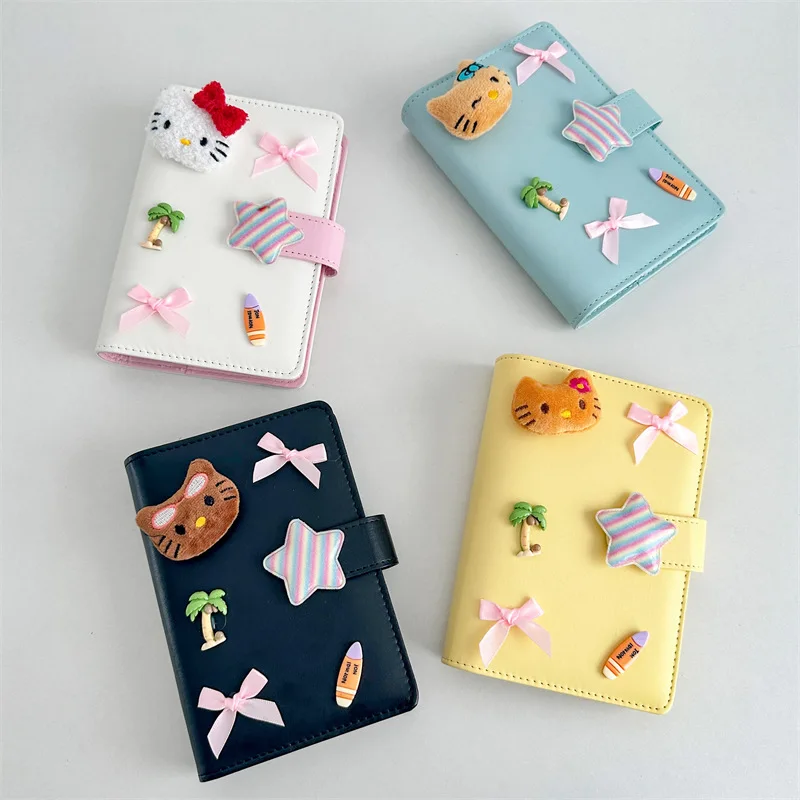 Girly Heart Kawaii Sanrio Anime Notebook Set Cute Cartoon A6 Ins Fashion Manual Ledger Loose Leaf Book Gifts for Girls
Girly Heart Kawaii Sanrio Anime Notebook Set Cute Cartoon A6 Ins Fashion Manual Ledger Loose Leaf Book Gifts for Girls