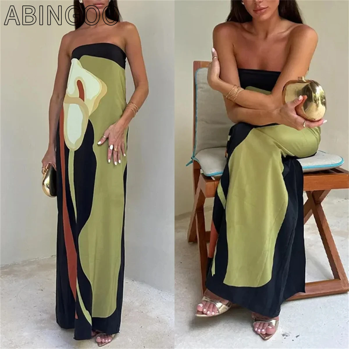 ABINGOO Summer Avocado Print Strapless Dress 2024 Sexy Ladies Holiday Streetwear Women Fashion Loose Off Shoulder Dresses
ABINGOO Summer Avocado Print Strapless Dress 2024 Sexy Ladies Holiday Streetwear Women Fashion Loose Off Shoulder Dresses