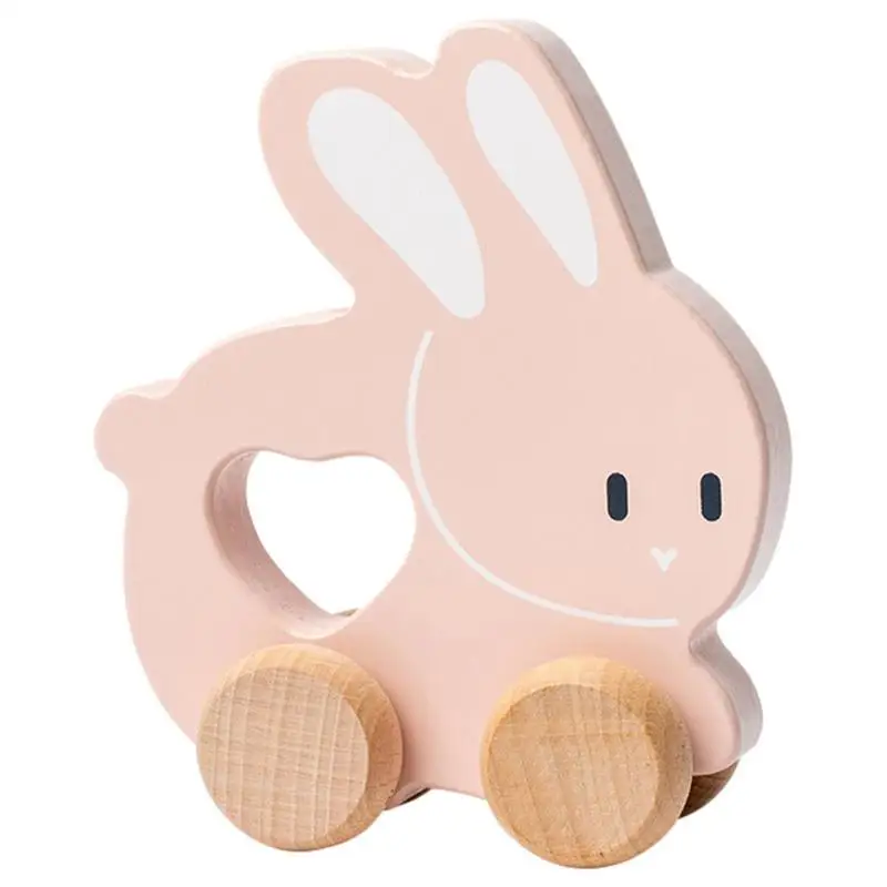 Cartoon Wooden Educational Kids Rabbit/Bear Car Cute Shape Gripper Inertial Round Cart Educational Toys Toddler Teething Gift
Cartoon Wooden Educational Kids Rabbit/Bear Car Cute Shape Gripper Inertial Round Cart Educational Toys Toddler Teething Gift