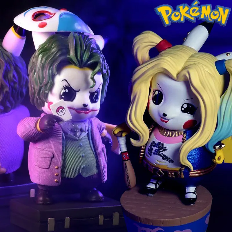 12CM Pokemon Pikachu Cos The Women Man Joker GK Collection Gifts Decoration Action Figureine Statue PVC Statute Collectiable Kid
12CM Pokemon Pikachu Cos The Women Man Joker GK Collection Gifts Decoration Action Figureine Statue PVC Statute Collectiable Kid
