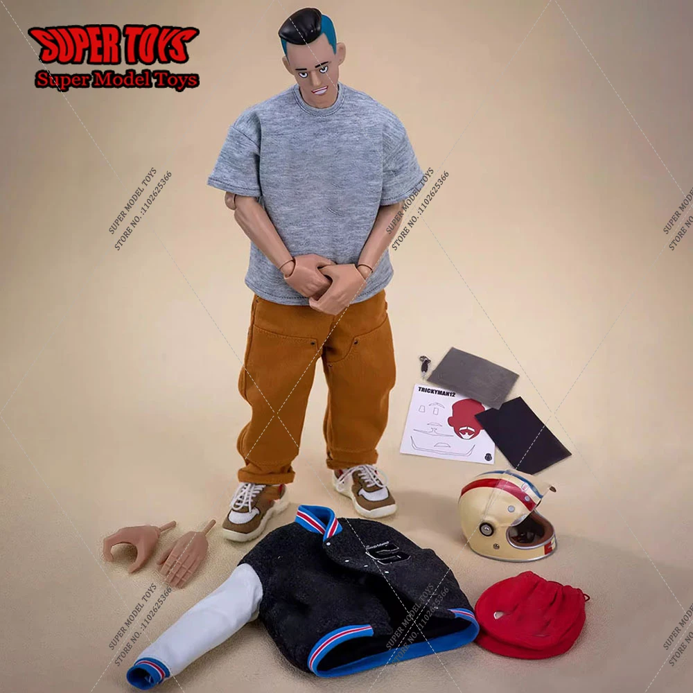 Оригинальная Коллекционная фигурка в масштабе 1/6 Trickyman12 LOVESICK Pt.1 2023aw, подвижная уличная фигурка, модель Чжан Шэн, полноразмерная экшн-кукла
Оригинальная Коллекционная фигурка в масштабе 1/6 Trickyman12 LOVESICK Pt.1 2023aw, подвижная уличная фигурка, модель Чжан Шэн, полноразмерная экшн-кукла