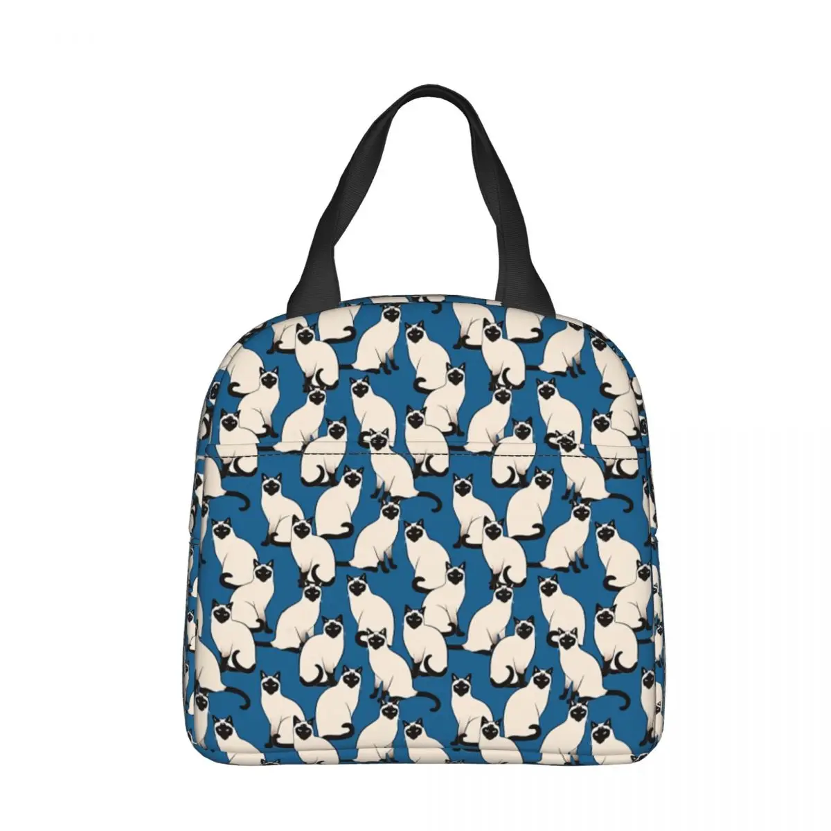 Blue Sitting Cat Portable Lunch Bag Siamese Ice Cooler Pack Insulation Picnic Food Storage Bags
Blue Sitting Cat Portable Lunch Bag Siamese Ice Cooler Pack Insulation Picnic Food Storage Bags