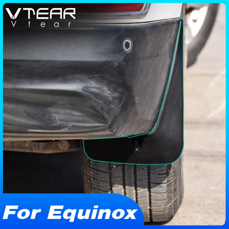 

Vtear Anti Dirty Flaps Fender Decoration Mud Guards Cover Trim Accessories Car Exterior Details Parts For Chevrolet Equinox 2021