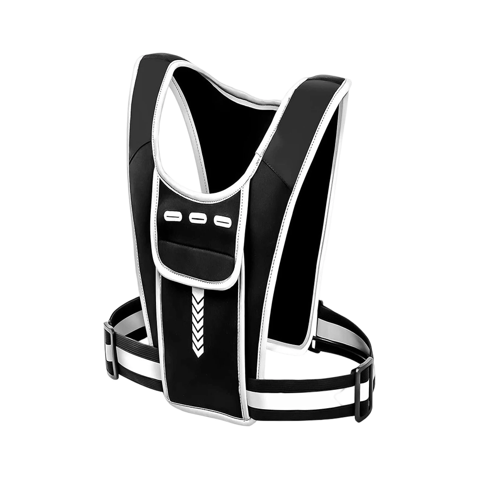 Black Adjustable Waistband Reflective Strip With Pockets Running Vest Water Bottle Outdoor Sports Durable Phone Holder Men Women
Black Adjustable Waistband Reflective Strip With Pockets Running Vest Water Bottle Outdoor Sports Durable Phone Holder Men Women