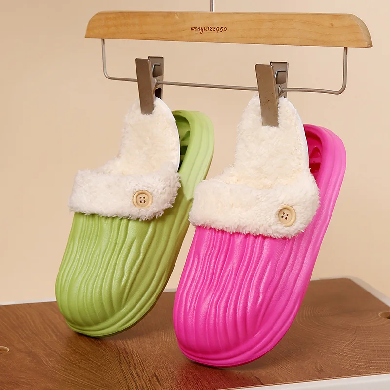 Women Warm Thicken Plush Cotton Slippers Women 2023 Winter Home Indoor Flat Heels Fur Slippers Couplea Soft Sole Fluffy Slippers
Women Warm Thicken Plush Cotton Slippers Women 2023 Winter Home Indoor Flat Heels Fur Slippers Couplea Soft Sole Fluffy Slippers