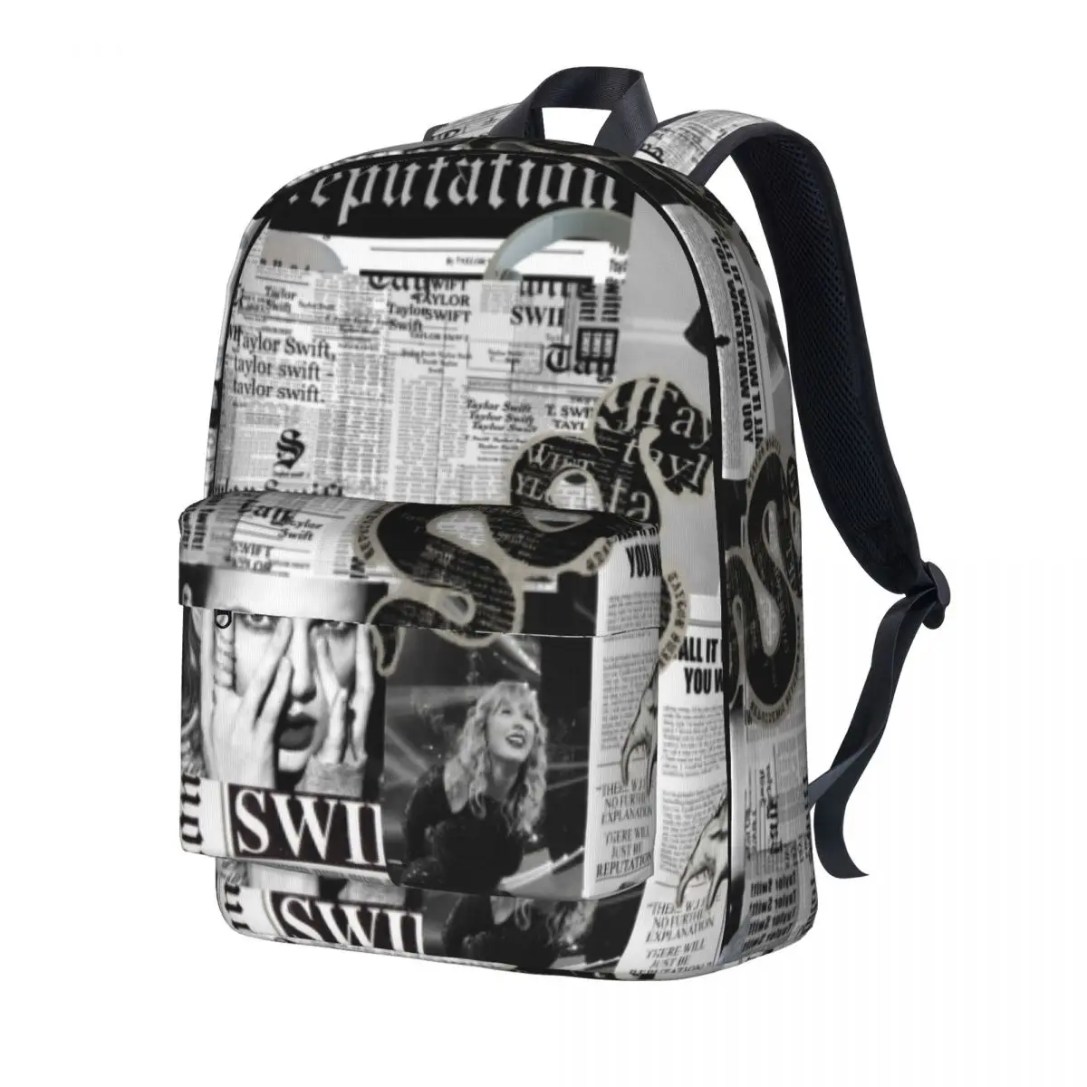 

Reputation Backpack Graffiti Fashion Male Polyester University Backpacks Xmas Gift Breathable Cute School Bags Rucksack