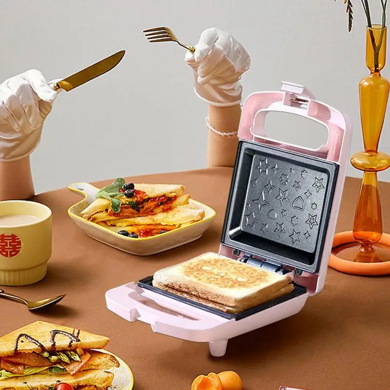 Electric Sandwich Maker Waffle Toaster Baker Double Sided Heating Sandwich Maker Non stick Plates Breakfast Grill Cheese Maker
Electric Sandwich Maker Waffle Toaster Baker Double Sided Heating Sandwich Maker Non stick Plates Breakfast Grill Cheese Maker