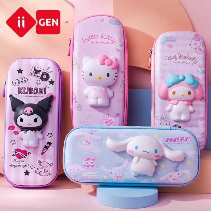 Канцелярские принадлежности Disney iigen, коробка для ручек Sanrio с семейным изображением, многофункциональная коробка для канцелярских принадлежностей для студентов, Детская сумка для ручек
Канцелярские принадлежности Disney iigen, коробка для ручек Sanrio с семейным изображением, многофункциональная коробка для канцелярских принадлежностей для студентов, Детская сумка для ручек