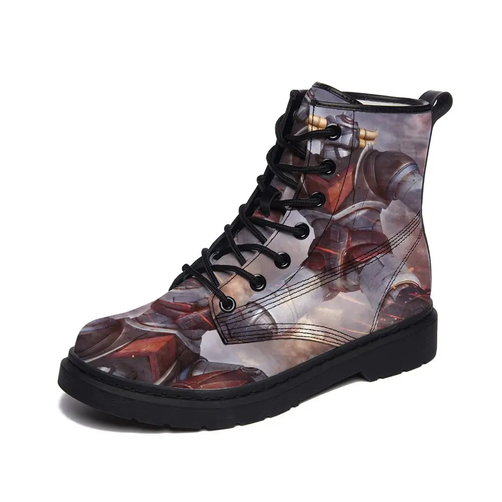 Cartoon UFO Robot Grendizer DIY Design Big Size Winter Boots for Men Women Non-slip Waterproof Mid-calf Low Heel Round Toe Shoe
Cartoon UFO Robot Grendizer DIY Design Big Size Winter Boots for Men Women Non-slip Waterproof Mid-calf Low Heel Round Toe Shoe