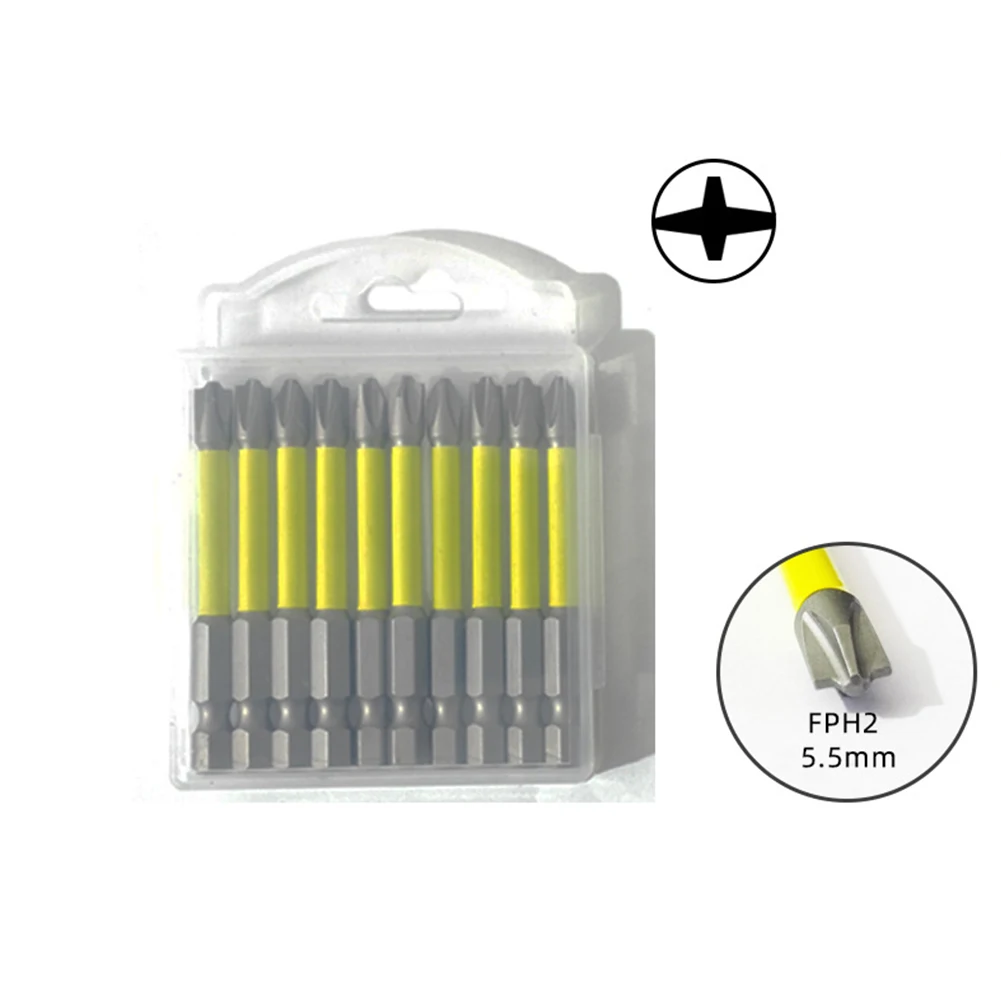 Hand Tools Screwdriver Bits Home Screwdriver Bit Special Slotted Cross Yellow/Silver 110mm Alloy Steel For Electrician FPH2
Hand Tools Screwdriver Bits Home Screwdriver Bit Special Slotted Cross Yellow/Silver 110mm Alloy Steel For Electrician FPH2