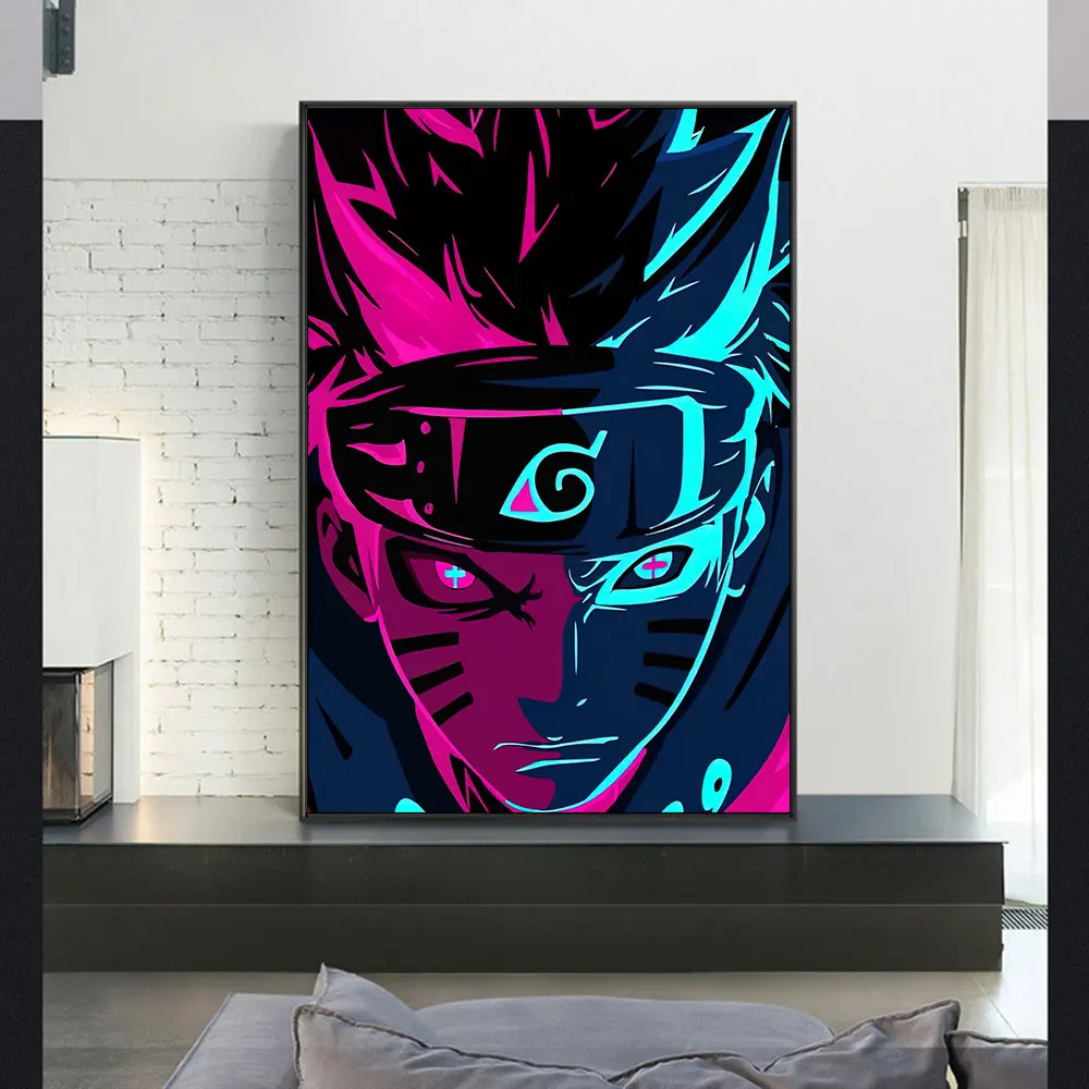 Naruto Peripherals Poster Japanese Anime Figure Uzumaki Naruto Colorful and Cool Canvas Painting for Boy Bedroom Decor Cuadros
Naruto Peripherals Poster Japanese Anime Figure Uzumaki Naruto Colorful and Cool Canvas Painting for Boy Bedroom Decor Cuadros