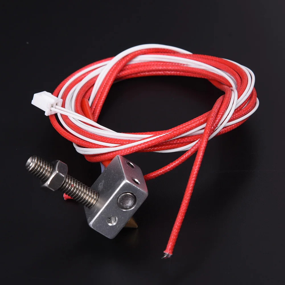 MK8 Hot 12V 40W Nozzle Kit 0.4mm Nozzle NTC3950 Thermistor 1.75mm Filament For Anet A2 A8 For 3D Printer Parts
MK8 Hot 12V 40W Nozzle Kit 0.4mm Nozzle NTC3950 Thermistor 1.75mm Filament For Anet A2 A8 For 3D Printer Parts