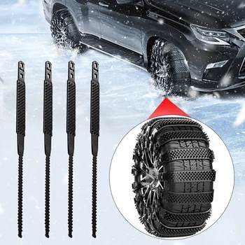 Universal Winter Anti-skid Car Truck Wheels Tyre Tire Snow Ice Chains Belt Vehicles SUV Wheel Chain Mud Road Emergency Chain