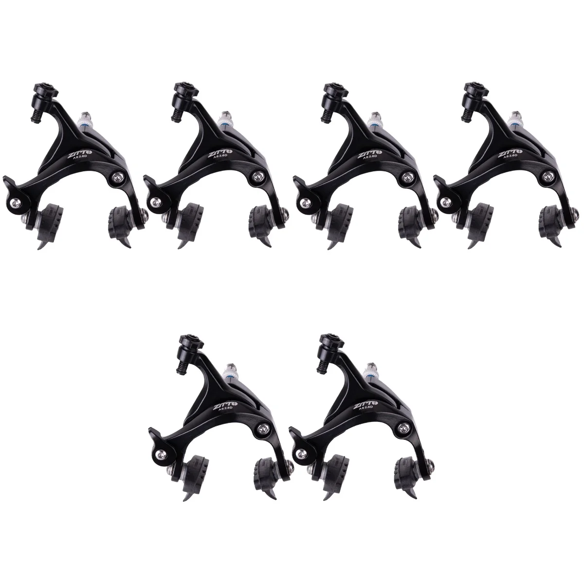 3 Pairs Road Cycling Side Pull Brake Caliper C Brake Shoes Caliper Dual-pivot Caliper C Clip (Black)
3 Pairs Road Cycling Side Pull Brake Caliper C Brake Shoes Caliper Dual-pivot Caliper C Clip (Black)