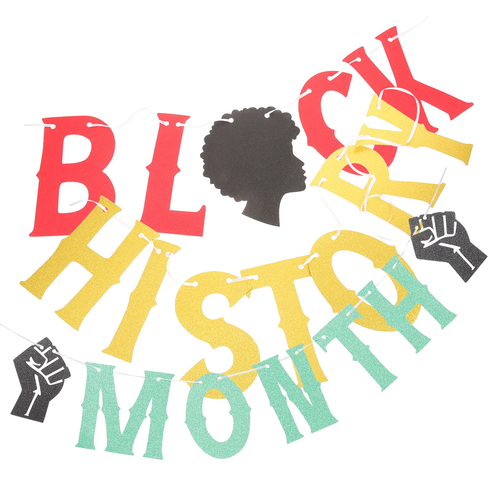 Party Decoration African American History Month Flag Ornament Black Banner for Church Decorate
Party Decoration African American History Month Flag Ornament Black Banner for Church Decorate
