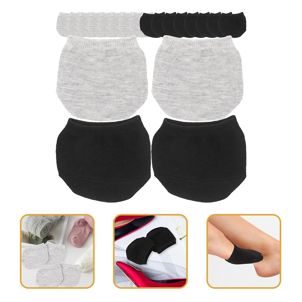 10 Pairs Half Socks Pain Relief High Heel Skin Friendly Cotton Forefoot Invisible 
10 Pairs Half Socks Pain Relief High Heel Skin Friendly Cotton Forefoot Invisible