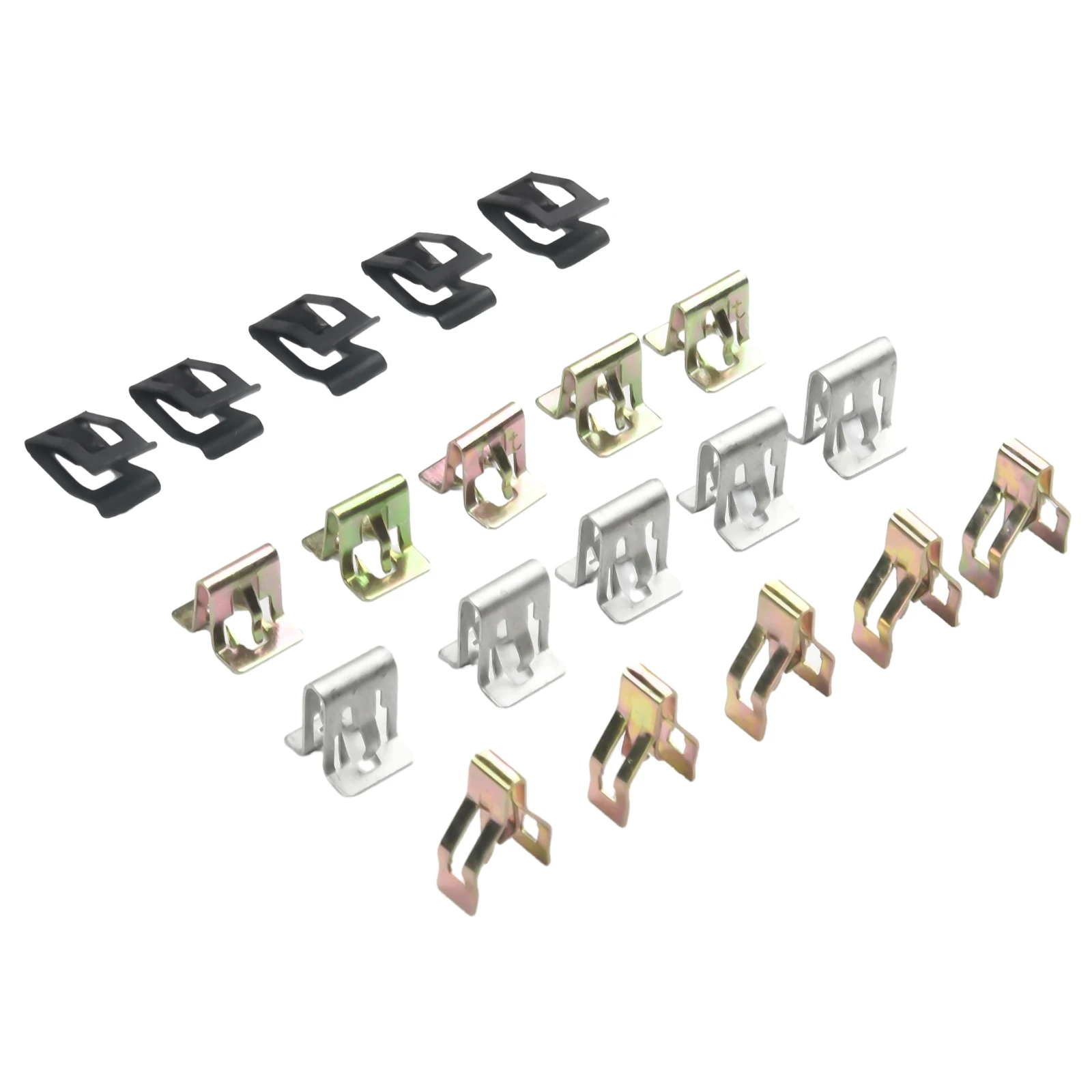 20pcs Metal Clips Retainer Instrument Panel Auto Fasteners Universal Car Radios Dashboard DVD Metal U Cord Lock Retaining Clip
20pcs Metal Clips Retainer Instrument Panel Auto Fasteners Universal Car Radios Dashboard DVD Metal U Cord Lock Retaining Clip