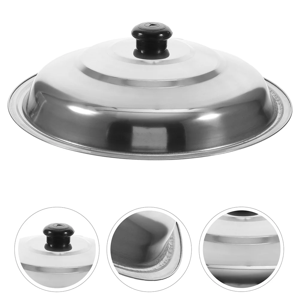 Stainless Steel Wok Lid Fry Pan Lids Universal Griddle Frying Replacement Pot Covers for Cooking Skillet Pots and Pans
Stainless Steel Wok Lid Fry Pan Lids Universal Griddle Frying Replacement Pot Covers for Cooking Skillet Pots and Pans