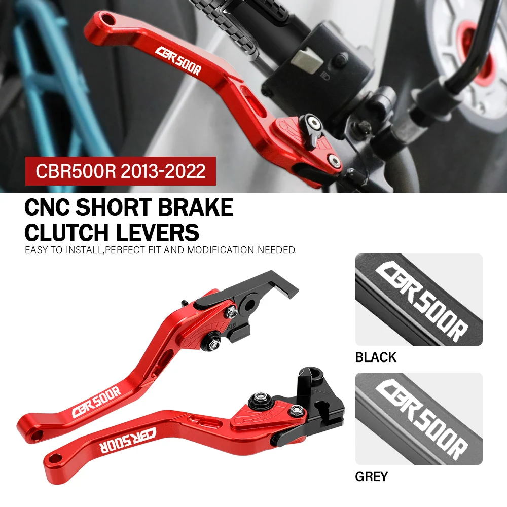For HONDA CBR500R 2013 2014 2015 2016 2017 2018 2019 2020 2021 2022 Motorcycle Accessories CNC Short Brake Clutch Levers LOGO
For HONDA CBR500R 2013 2014 2015 2016 2017 2018 2019 2020 2021 2022 Motorcycle Accessories CNC Short Brake Clutch Levers LOGO