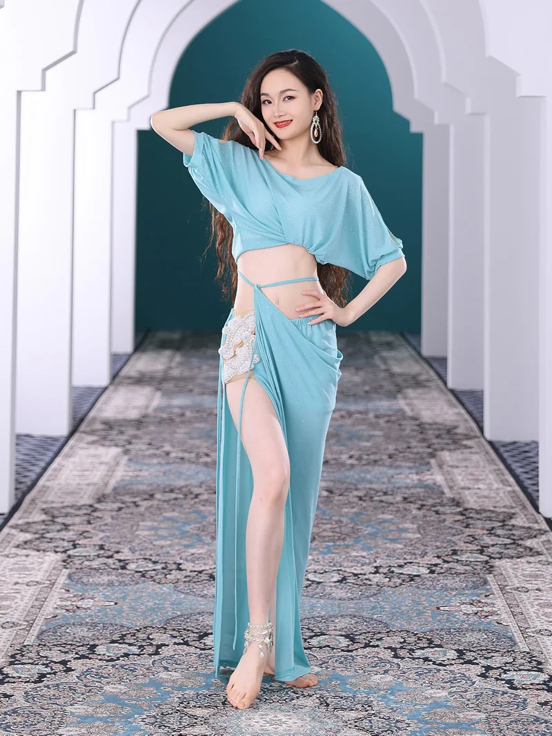 Belly Dance New Suit Original Diamond Sticking Professional Performance Costumes Practice Clothes Dance Accessories
Belly Dance New Suit Original Diamond Sticking Professional Performance Costumes Practice Clothes Dance Accessories