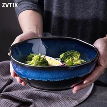 Bone China Bowl Tableware Blue Rice Soup Dinner Retro Ceramic Crockery Restaurant Home Kitchen Cute Snack Container Dishware New 
Bone China Bowl Tableware Blue Rice Soup Dinner Retro Ceramic Crockery Restaurant Home Kitchen Cute Snack Container Dishware New