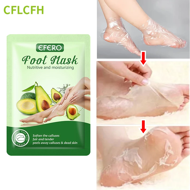 Foot Mask Exfoliating Spa Pedicure Socks Heel Peeling Dead Skin Remover Anti Drying Cracking Feet Moisturizing Avocado Mask
Foot Mask Exfoliating Spa Pedicure Socks Heel Peeling Dead Skin Remover Anti Drying Cracking Feet Moisturizing Avocado Mask