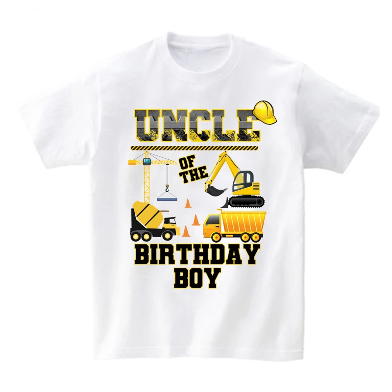 Machinery Truck Birthday T Shirt Family Matching Clothes Kids Boy Shirt Party Girls TShirt Clothing Children Outfit Custom Name Machinery Truck Birthday T Shirt Family Matching Clothes Kids Boy Shirt Party Girls TShirt Clothing Children Outfit Custom Name