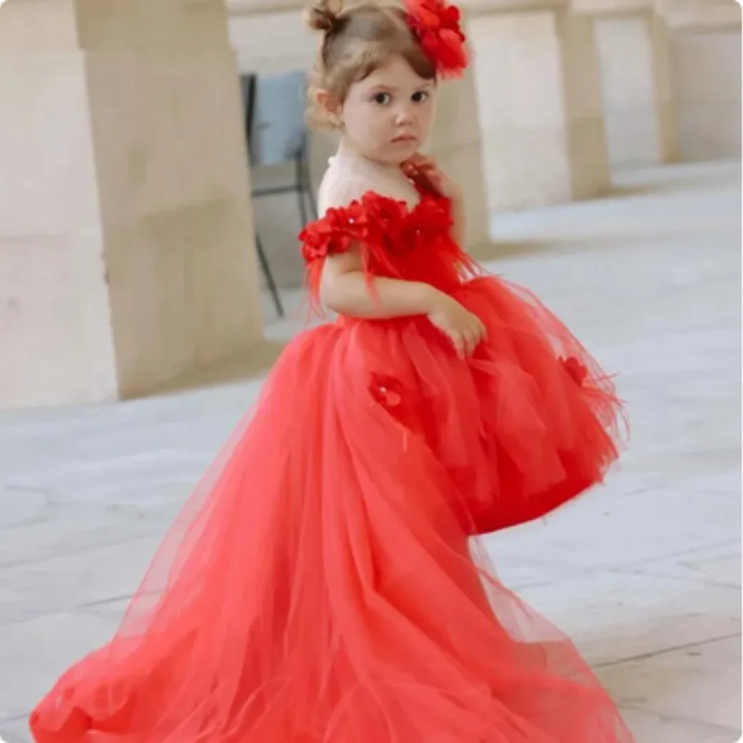 Flower Girls Dresses for Wedding Kids Pageant Gown First Holy Communion Dresses for Little Baby Party Prom Wear
Flower Girls Dresses for Wedding Kids Pageant Gown First Holy Communion Dresses for Little Baby Party Prom Wear