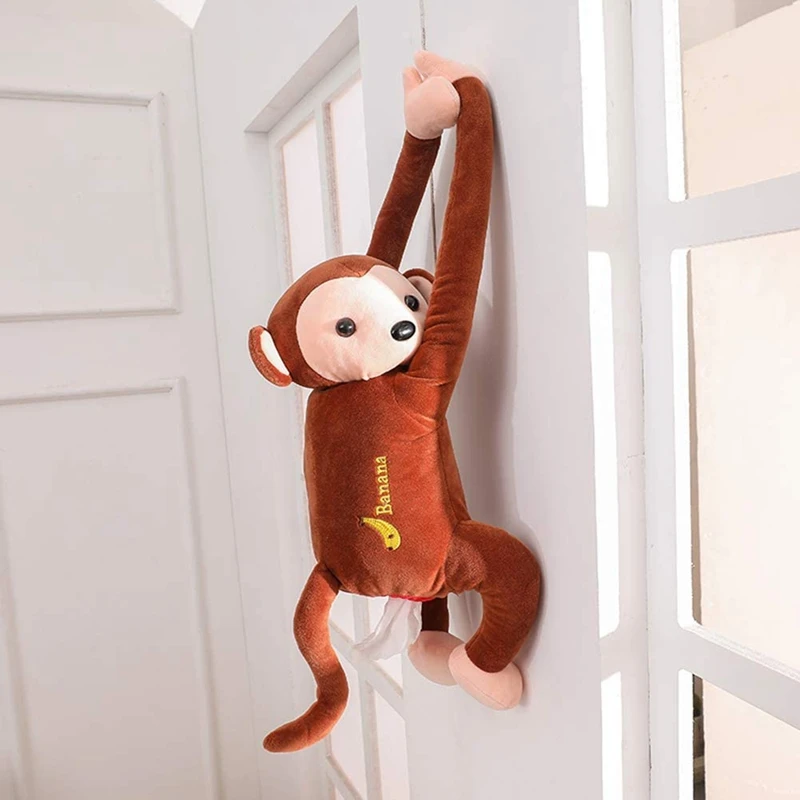 Creative Monkey Tissue Box Cartoon Tissue Cover Paper Holder Napkin Box Paper Storage For Car Home Bathroom
Creative Monkey Tissue Box Cartoon Tissue Cover Paper Holder Napkin Box Paper Storage For Car Home Bathroom