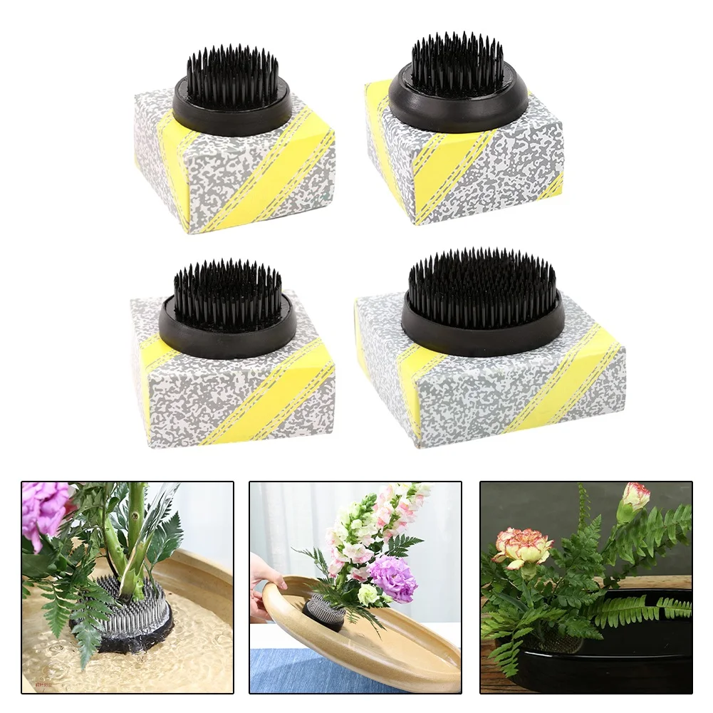 Round Floral Frog With Rubber Gasket For Ikebana Flower Frog Base Holder Spiky Frog Fixed Tool Flower Arranger Garden Supplies
Round Floral Frog With Rubber Gasket For Ikebana Flower Frog Base Holder Spiky Frog Fixed Tool Flower Arranger Garden Supplies