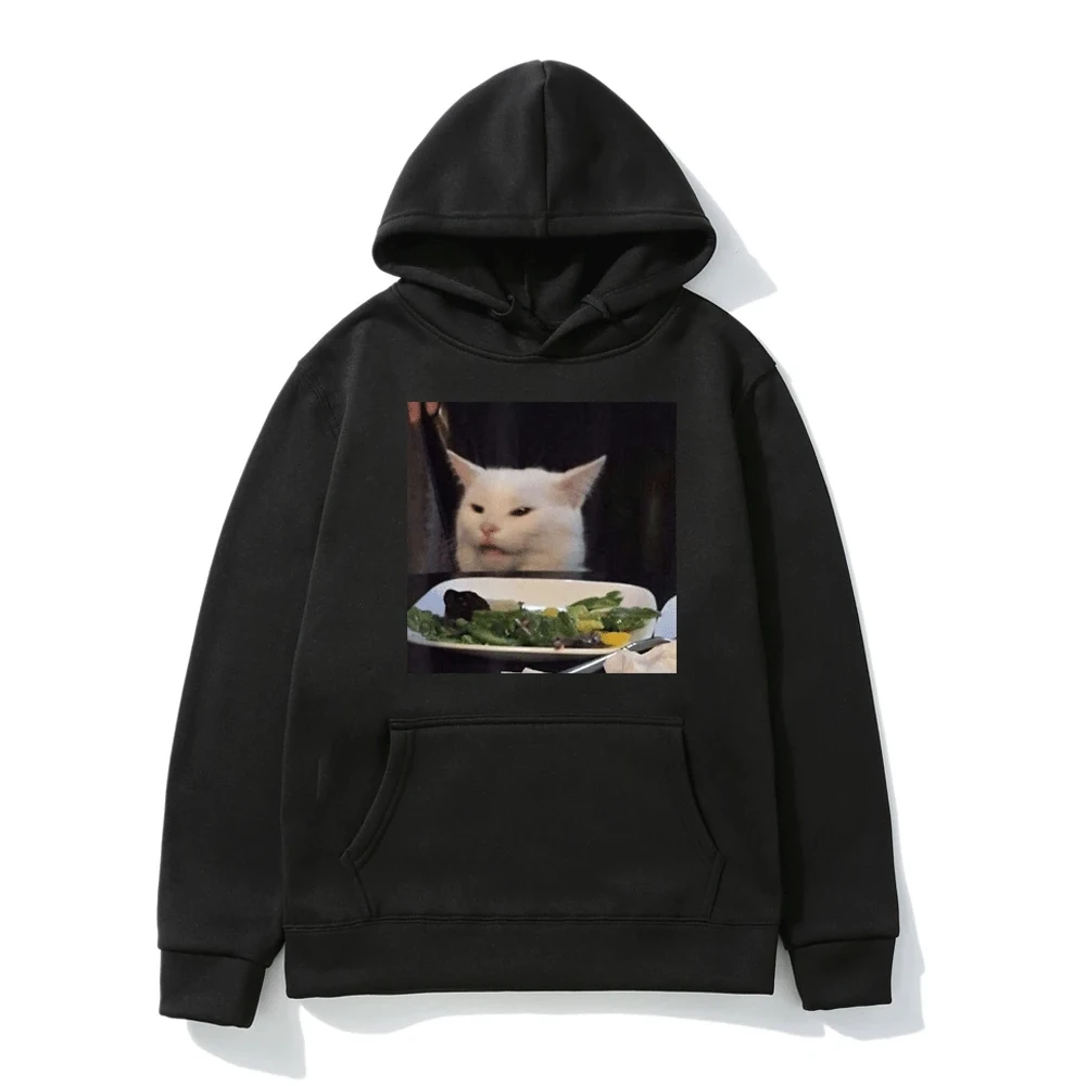 Dinner Table Cat Meme Hoodie Funny Internet Yelling Confused Sweatshirt Men Women Graphic Oversize Long Sleeve Pullovers Hoodies
Dinner Table Cat Meme Hoodie Funny Internet Yelling Confused Sweatshirt Men Women Graphic Oversize Long Sleeve Pullovers Hoodies