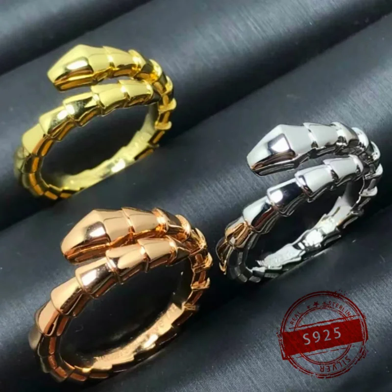 2024 New Bestselling European and American Brand BV Jewelry S925 Silver Snake Bone Women's Ring Birthday Party Gift
2024 New Bestselling European and American Brand BV Jewelry S925 Silver Snake Bone Women's Ring Birthday Party Gift