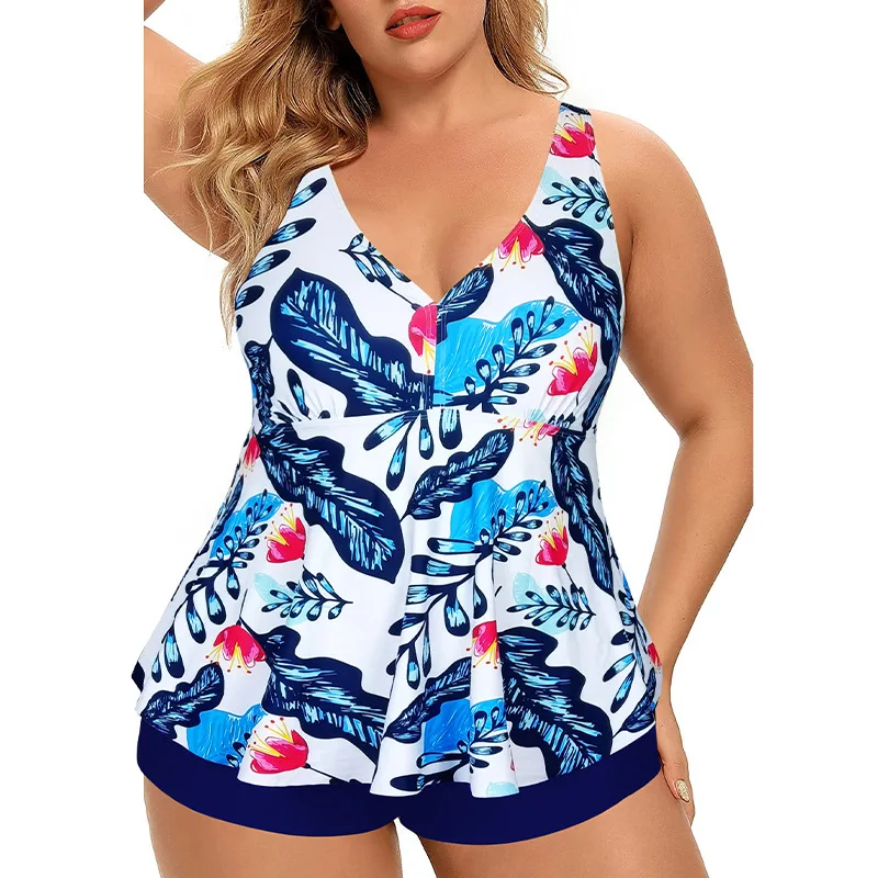 Jucleo 2022 5XL Plus Size Swimdress Women Swimsuit Print Two Piece Set Swimwear Female Bathing Suit Summer Beach Tankini Mujer
Jucleo 2022 5XL Plus Size Swimdress Women Swimsuit Print Two Piece Set Swimwear Female Bathing Suit Summer Beach Tankini Mujer
