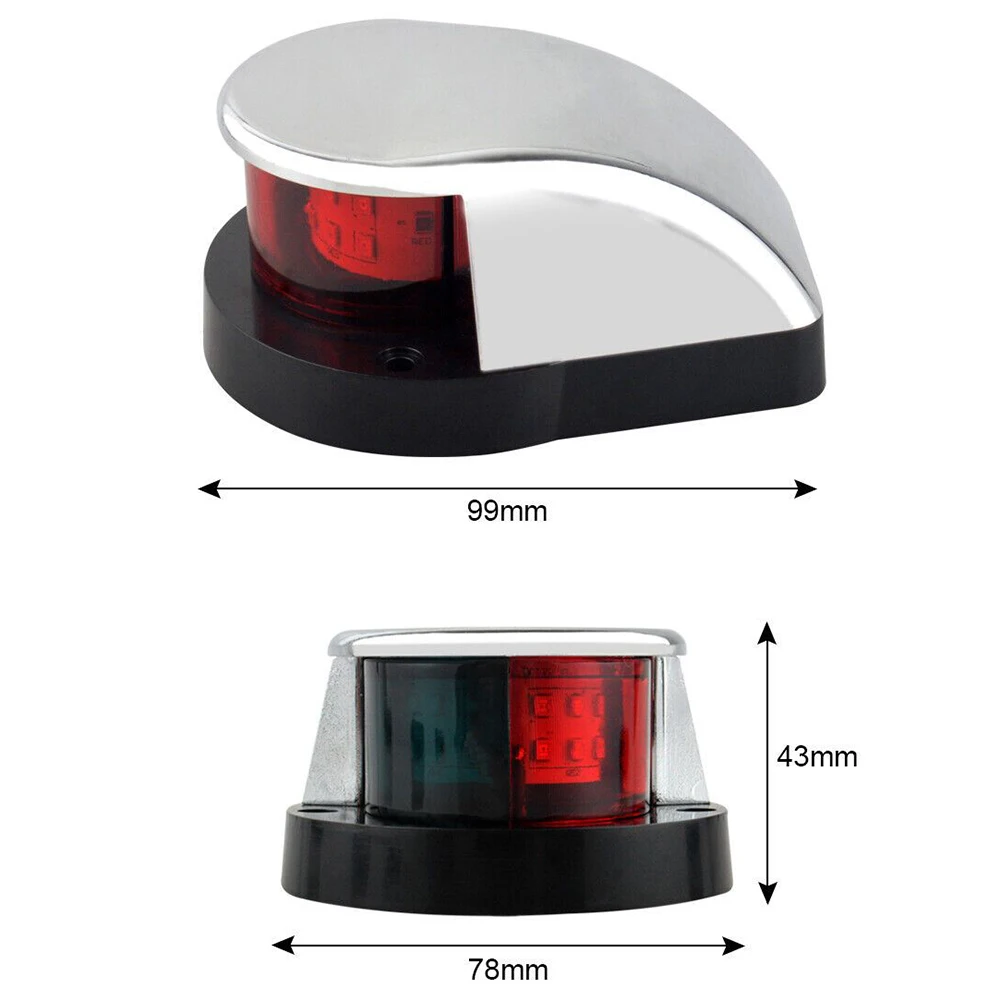 12V Plastic Boat Light LED Marine Yacht Navigation Lights Red Green Ship Running Lamps Accessories For Vehicles
12V Plastic Boat Light LED Marine Yacht Navigation Lights Red Green Ship Running Lamps Accessories For Vehicles