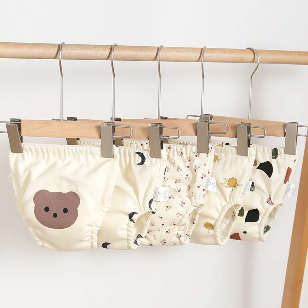 Cute Cartoon Baby Training Pants Newborn Baby Cotton Underwear Infant Panties Washable Boys Girls Cloth Diapers Reusable Nappies
Cute Cartoon Baby Training Pants Newborn Baby Cotton Underwear Infant Panties Washable Boys Girls Cloth Diapers Reusable Nappies