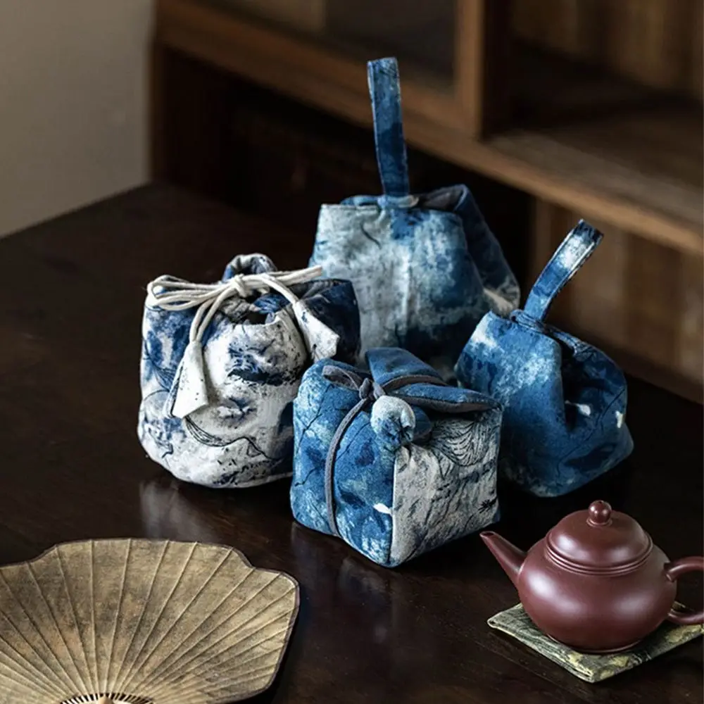 Handbag Ink Rendering Handbag Chinese Style Solid Color Tea Tools Storage Bag Cotton Cheongsam Accessories
Handbag Ink Rendering Handbag Chinese Style Solid Color Tea Tools Storage Bag Cotton Cheongsam Accessories