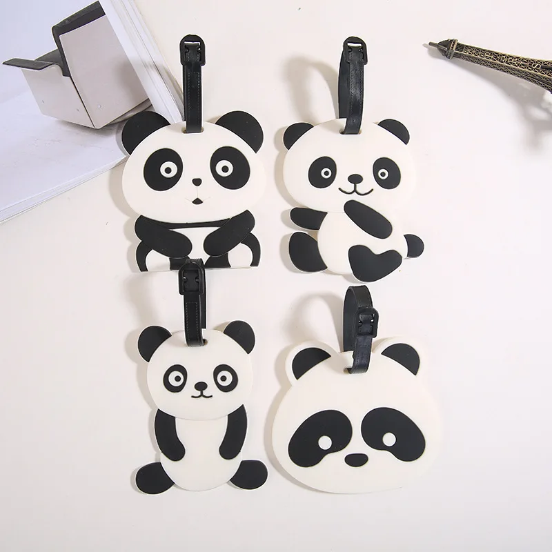Creative Travel Luggage Tag Cute Panda Suitcase Identifier Label Baggage Board Bag Tag Name ID Address Holder Portable Label
Creative Travel Luggage Tag Cute Panda Suitcase Identifier Label Baggage Board Bag Tag Name ID Address Holder Portable Label