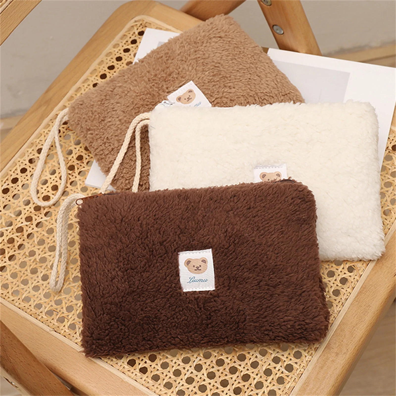 Women Girl Plush Makeup Bag Cosmetic Bag Zipper Large Capacity Cute Bear Travel Toiletry Bag Travel Cosmetic Organizer
Women Girl Plush Makeup Bag Cosmetic Bag Zipper Large Capacity Cute Bear Travel Toiletry Bag Travel Cosmetic Organizer