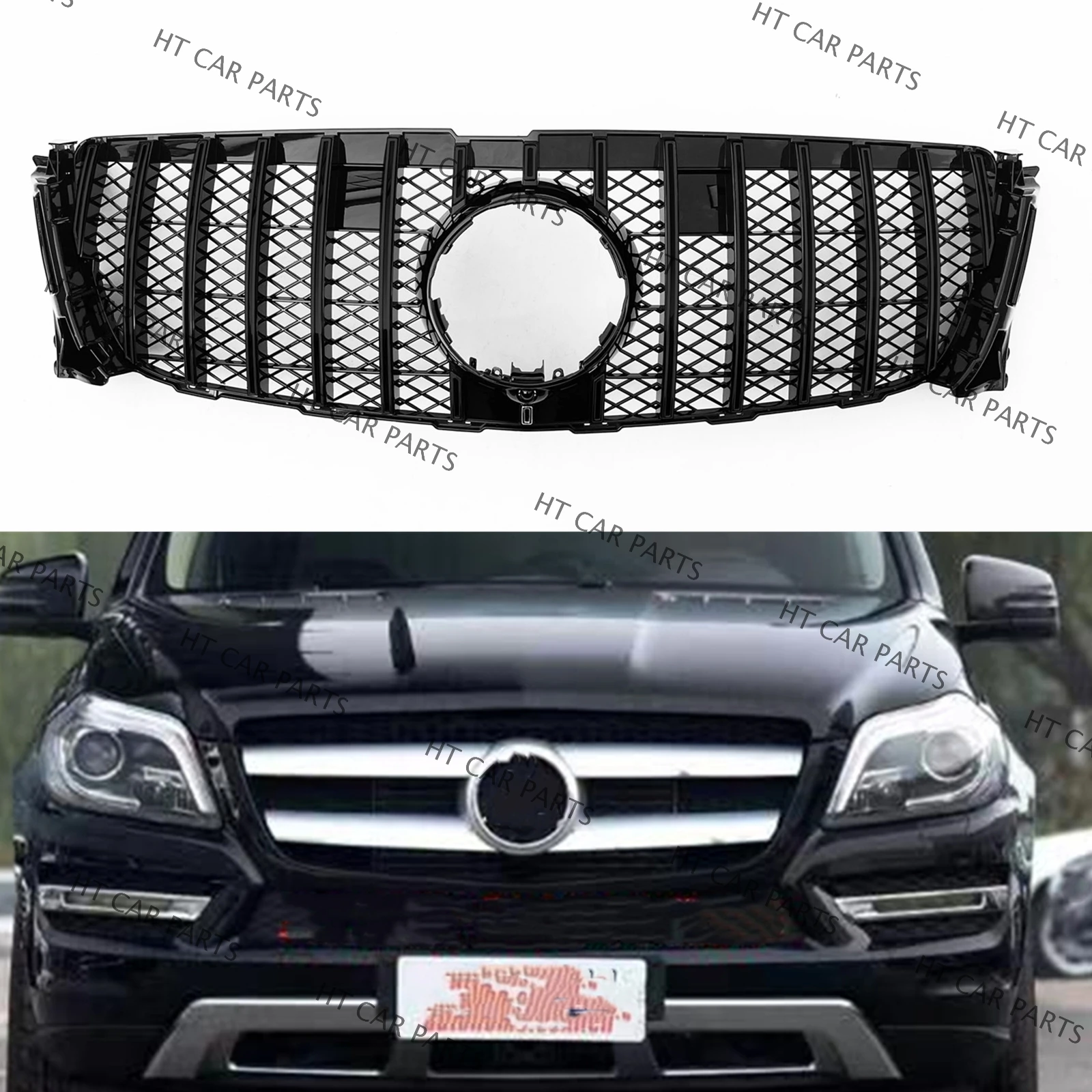For Mercedes Benz GL Class X166 GL350 GL400 2013-2015 Base Version 1Piece Black GT Style of Front Bumper Grille Grill
For Mercedes Benz GL Class X166 GL350 GL400 2013-2015 Base Version 1Piece Black GT Style of Front Bumper Grille Grill